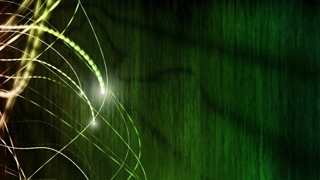 Vibrant Green & Yellow Line Wallpaper - 1920x1080 Textured Background