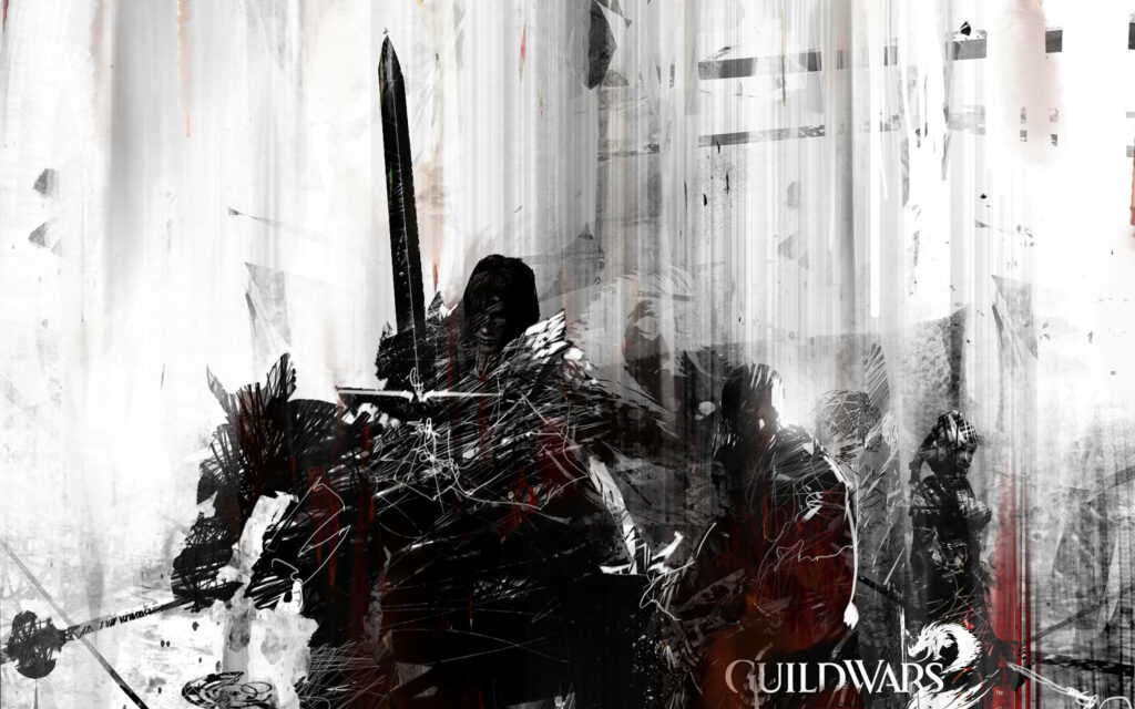 Dark Guild Wars 2 Thief Wallpaper: Stealth & Mystery Design