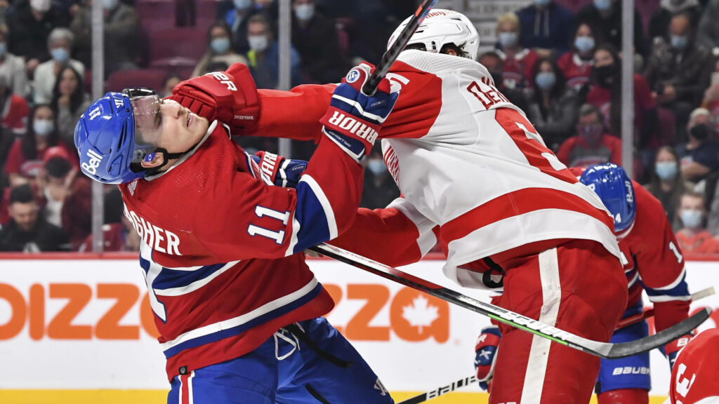 Brendan Gallagher Intense Ice Hockey Wallpaper – Dynamic Rink Action