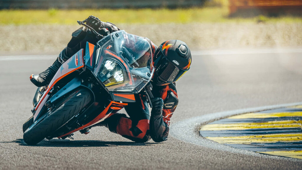 Dynamic KTM Bike Wallpaper: Speed and Precision on the Track