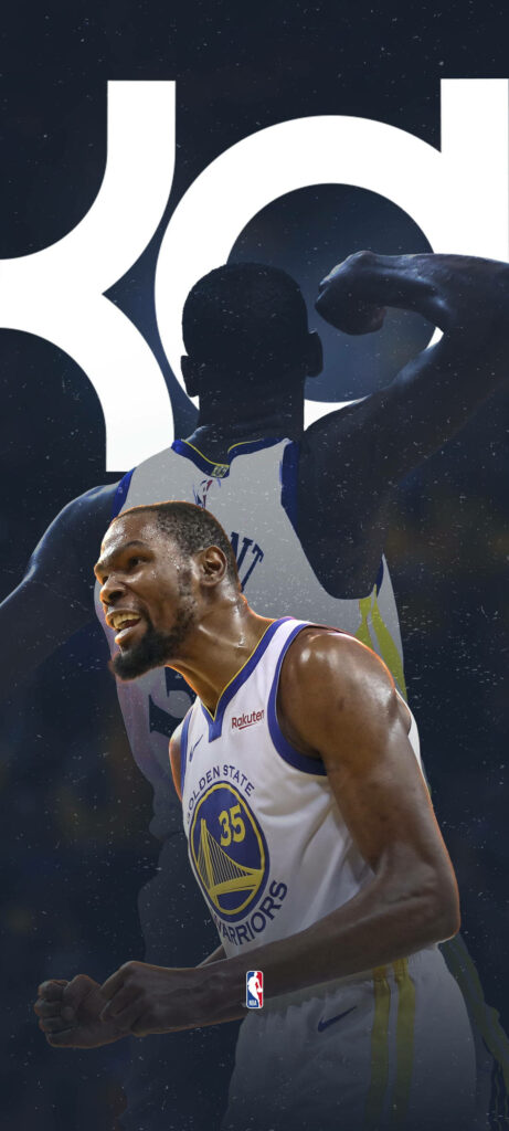 Dynamic Kevin Durant Golden State Warriors Wallpaper Background