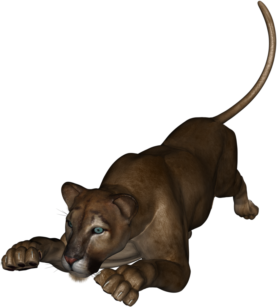 Prowling Lioness Wallpaper: Lifelike Graphic on Dark Background