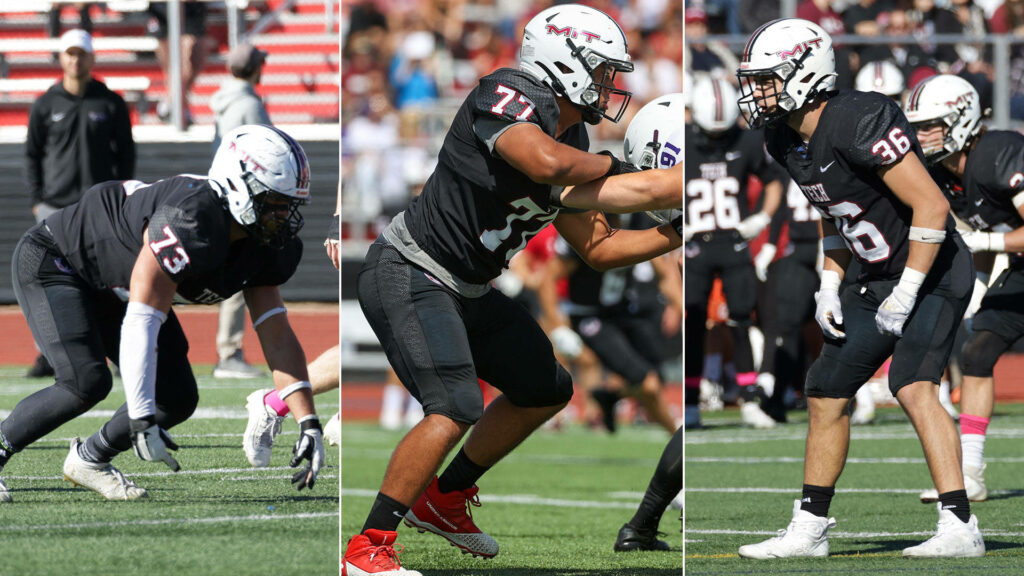 MIT Football Team Dynamic Grid Collage Wallpaper Background
