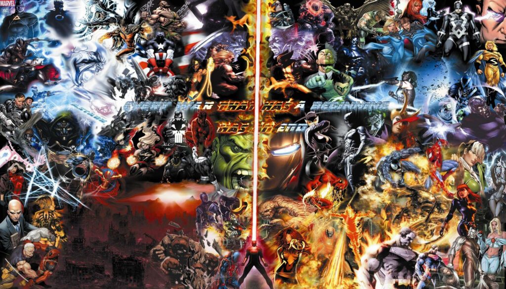 Dynamic Marvel Villains Wallpaper: Iconic Quotes & Bold Presence