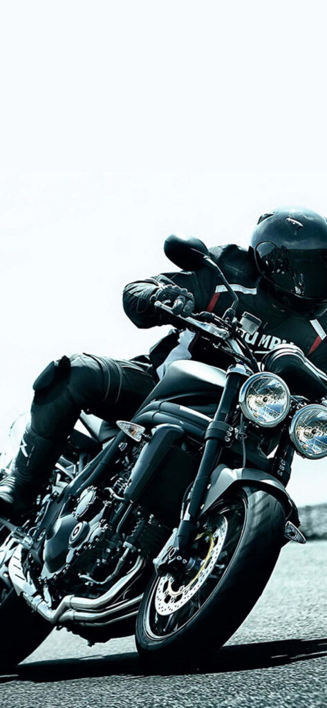 Dynamic Motorcycle Wallpaper: Thrilling Action on the Road