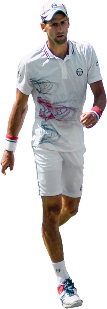 Dynamic Novak Djokovic Tennis Wallpaper: Athleticism & Focus