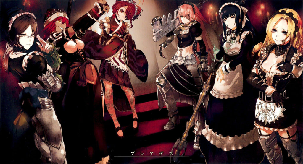 Intense Overlord Dynamic Wallpaper: Vibrant Characters & Dramatic Lighting