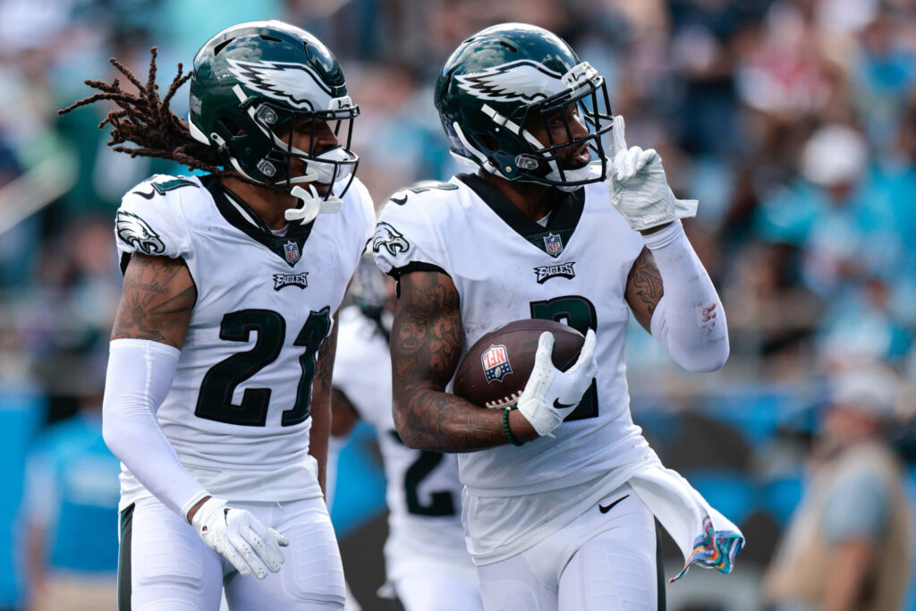Philadelphia Eagles Action Wallpaper: Darius Slay & Andre Chachere