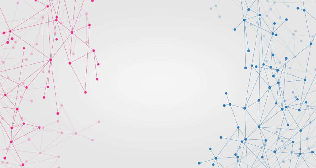 Futuristic Pink and Blue Line Graph Wallpaper Background Design