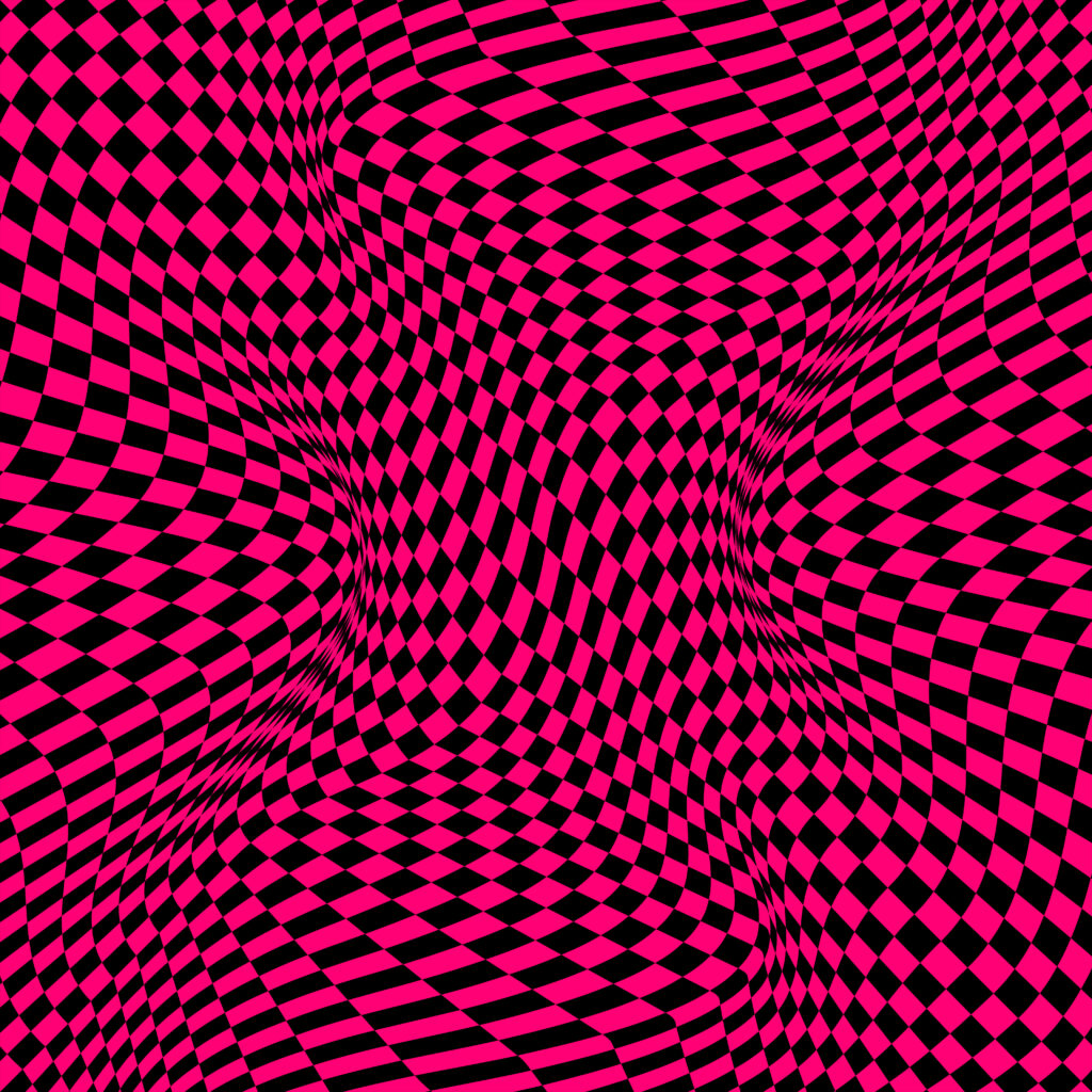 Abstract Pink and Black Square Mesh Wallpaper - 6000x6000 Background