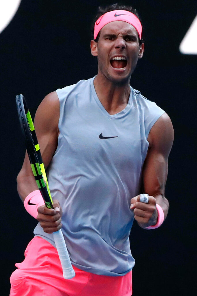 Dynamic Rafael Nadal Wallpaper: Intensity & Passion on the Court