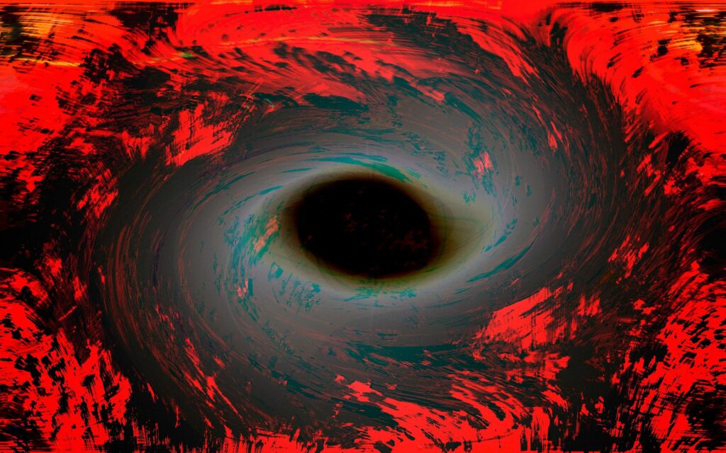 Dynamic Abstract Red and Black Wallpaper - 1920x1200 Background