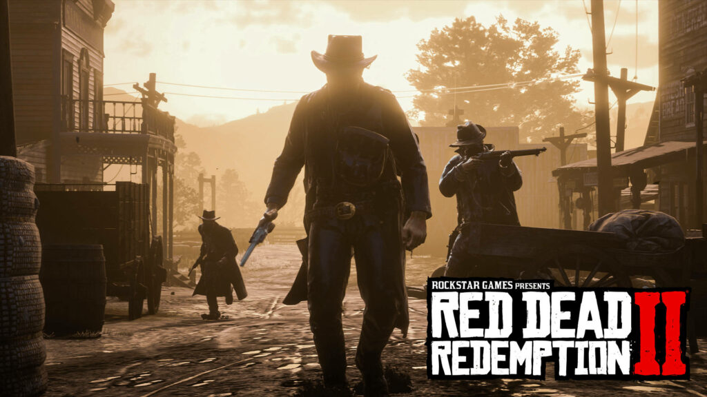 Stunning 4K *Red Dead Redemption 2* Raid Wallpaper Background