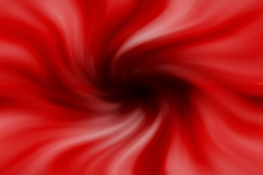 Dynamic Red Swirl Wallpaper: Hypnotic Background with Depth
