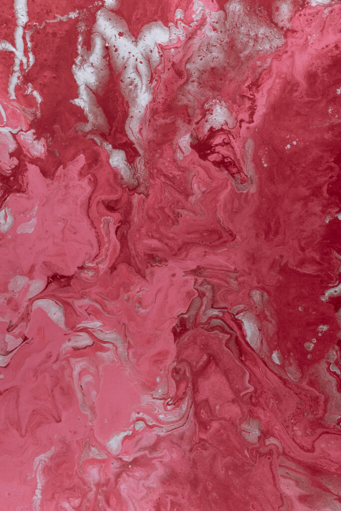 Dynamic Red & Pink Abstract Marble Wallpaper for Modern Spaces