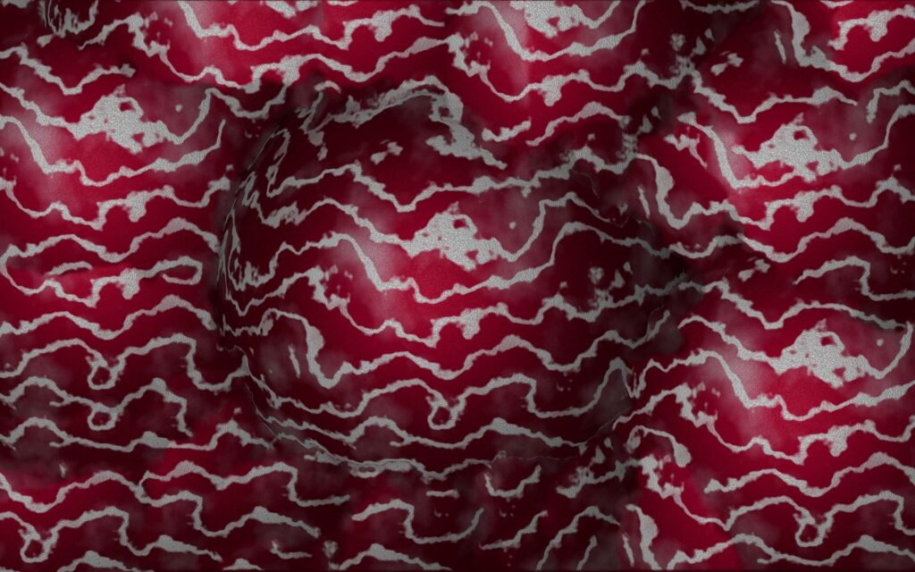 Dynamic Red and White Wavy Textured Wallpaper 2560x1600 Background