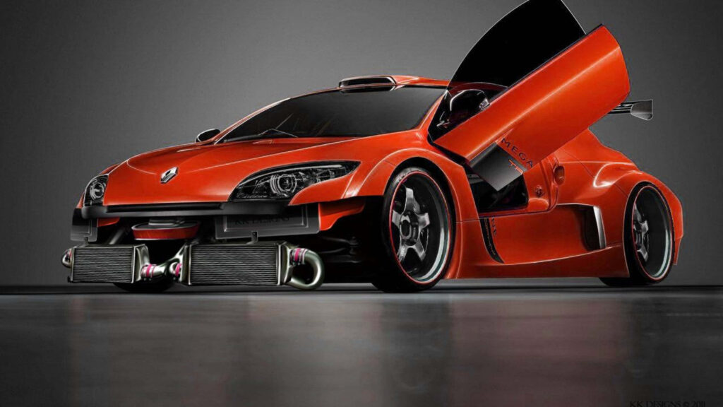 Dynamic Renault Megane Wallpaper: Power, Elegance & Futuristic Design