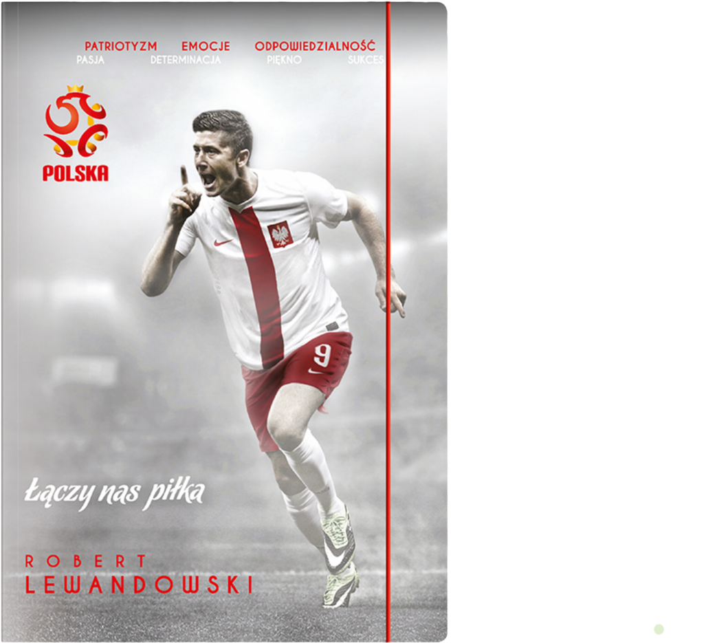 Dynamic Robert Lewandowski Wallpaper - Passion & Patriotism