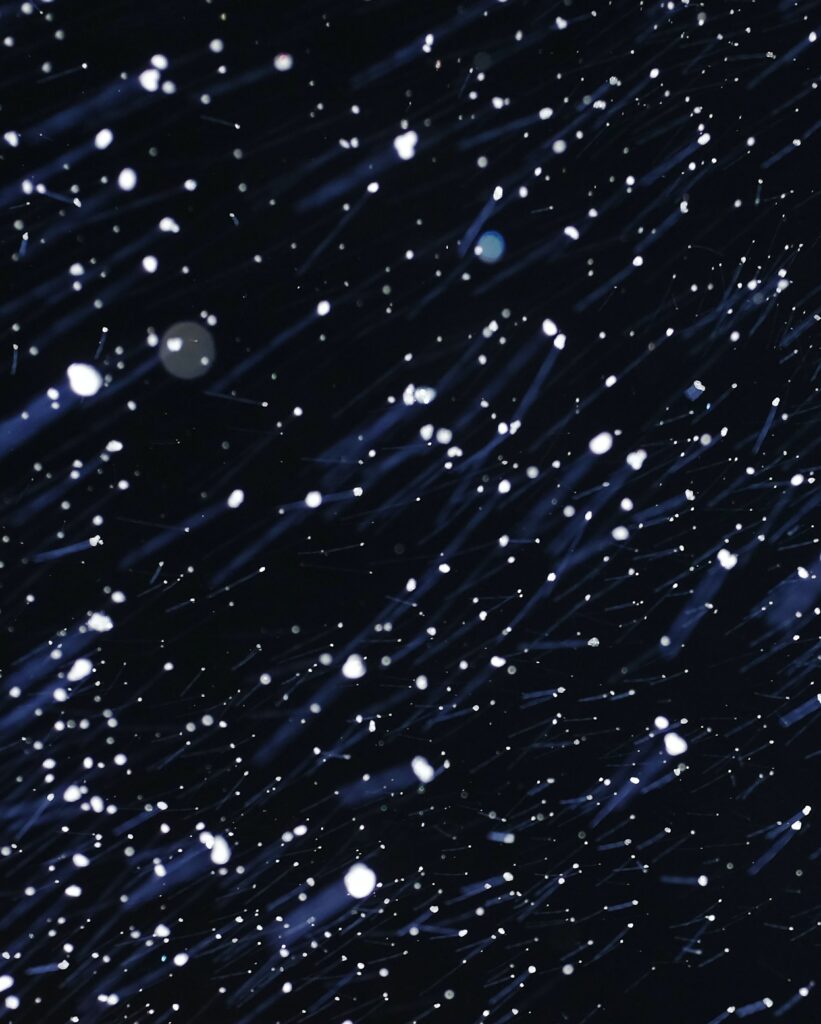 Dynamic Dark Particle Wallpaper - High Res Snow Motion Effect