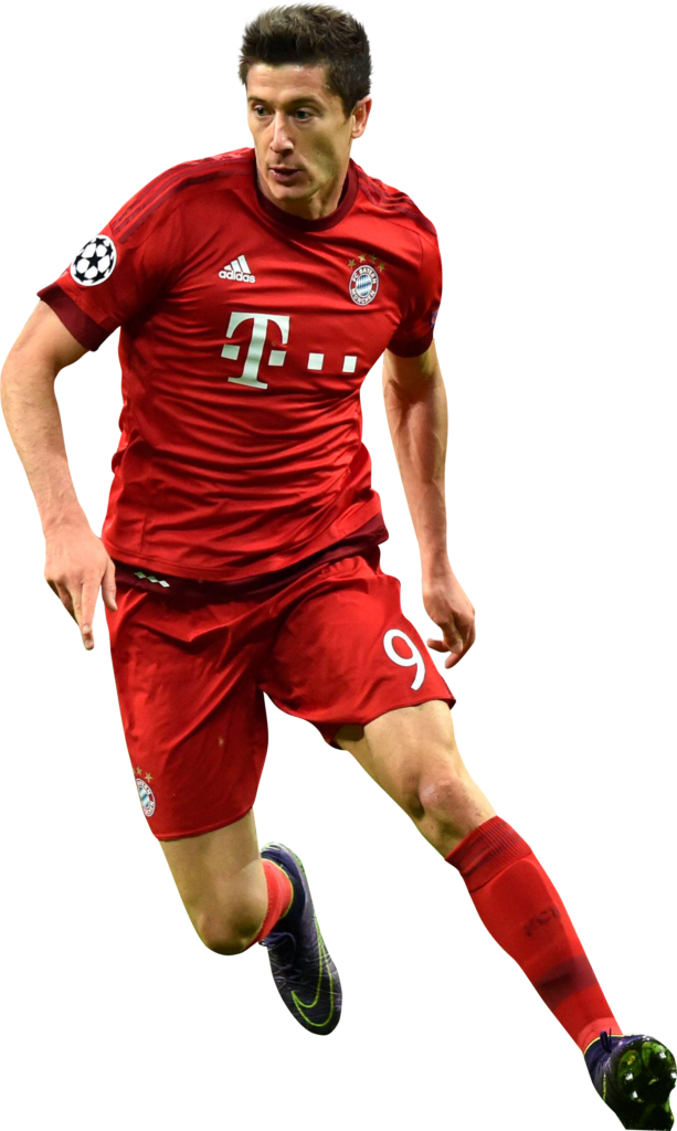 Dynamic Soccer Player in Red Kit - Energetic Action Wallpaper