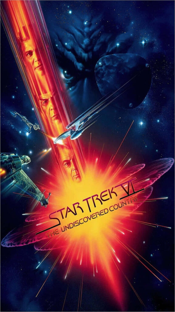 Star Trek VI Wallpaper: Vibrant Spaceships & Cosmic Adventure Art