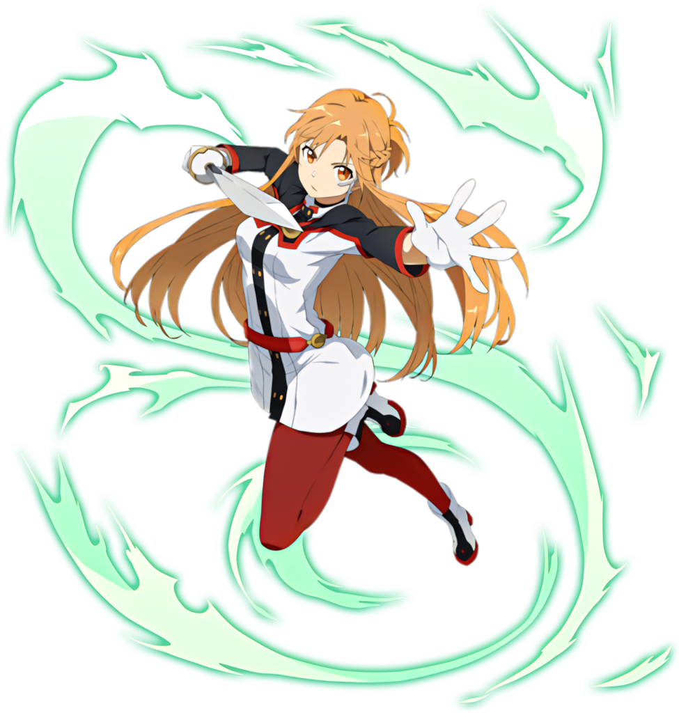 Dynamic Sword Art Online Anime Wallpaper with Glowing Magic Circle
