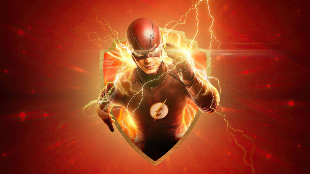 Dynamic The Flash Wallpaper: Fastest Man Alive with Lightning Effects