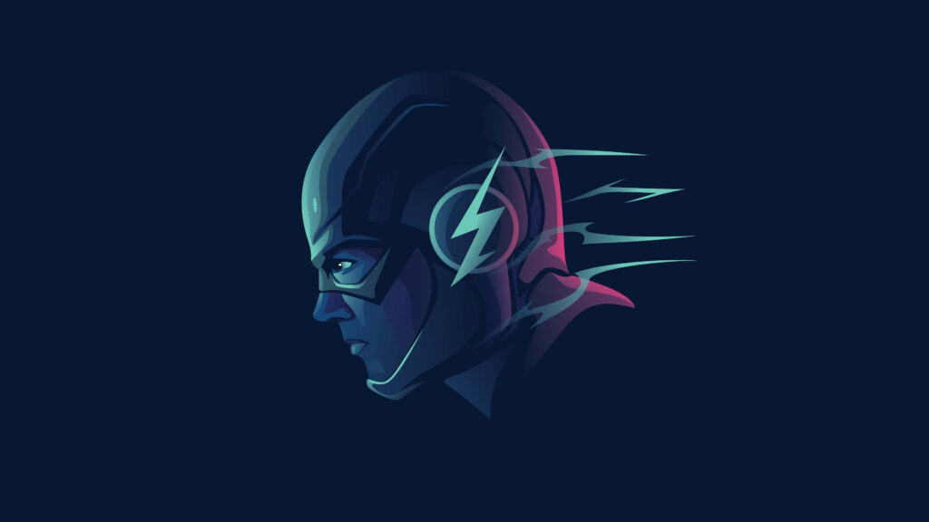 Dynamic The Flash Illustration: Fastest Man Alive Wallpaper
