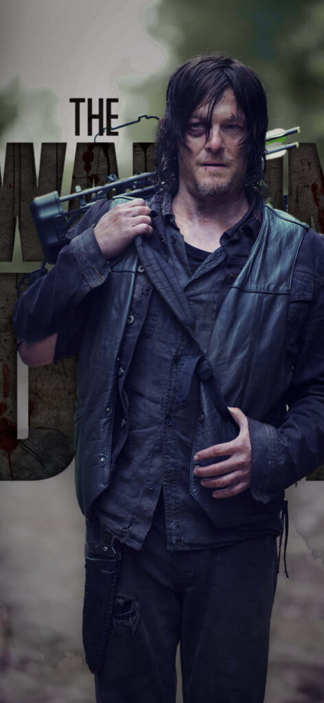 Dynamic The Walking Dead Wallpaper: Rugged iPhone Background