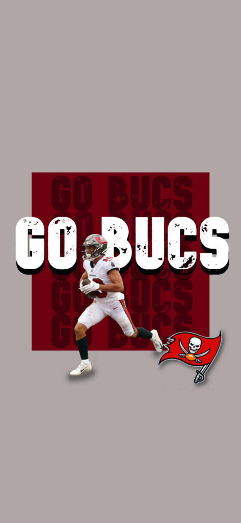 Dynamic Tampa Bay Buccaneers Wallpaper: Tom Brady & Go Bucs Design