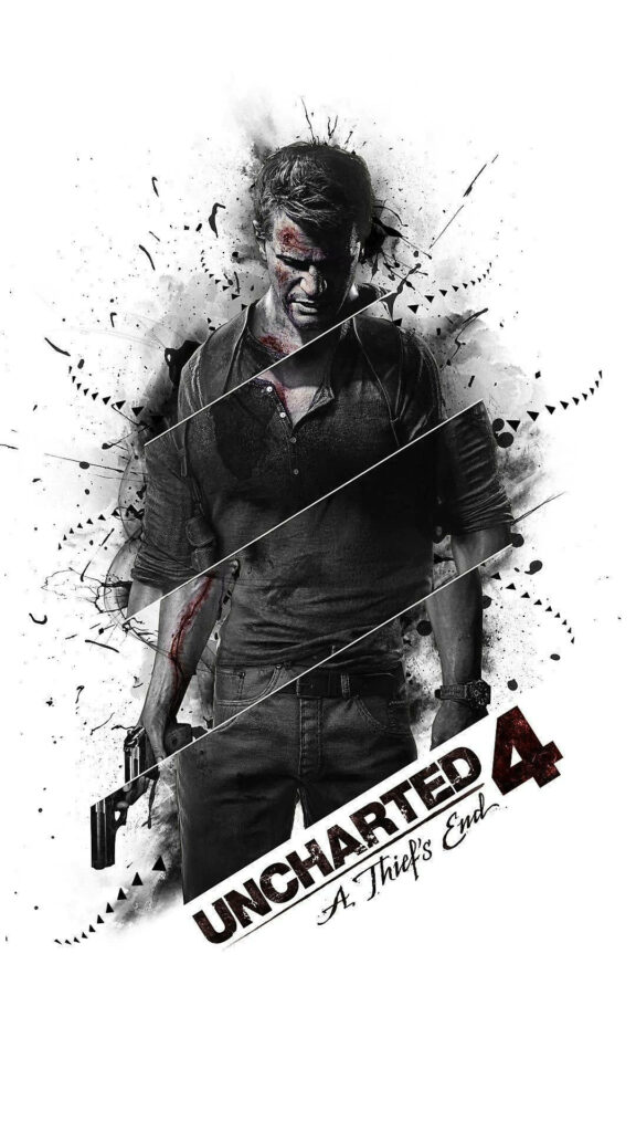 Nathan Drake Uncharted 4 Wallpaper: Rugged Adventure Design