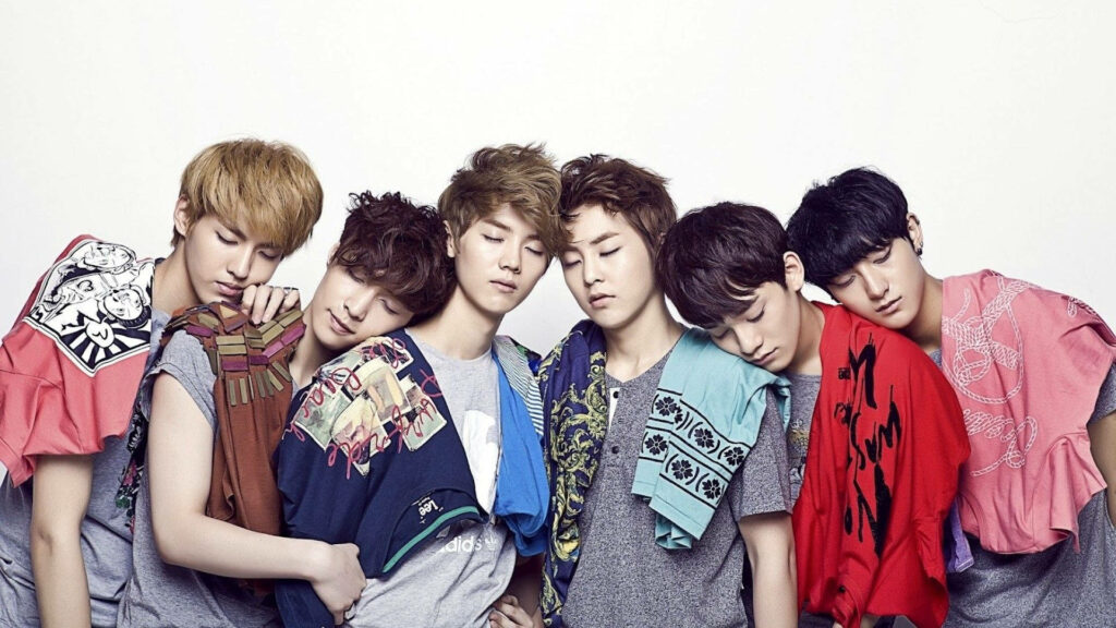 EXO Foreign Members Stylish Wallpaper - Serene K-POP Background