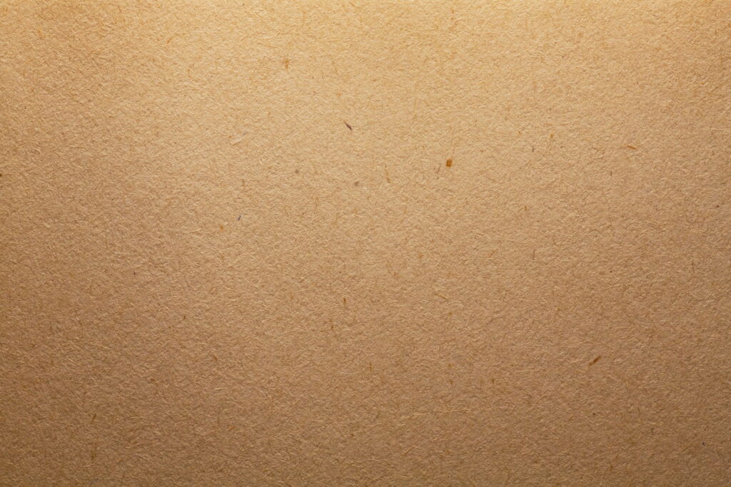 Earthy Elegance: Artistic Brown Craft Paper Textures Unfolded Wallpaper
