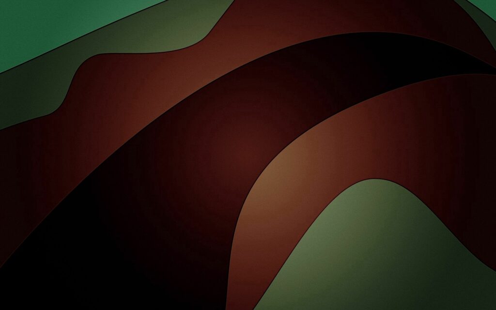 Earthy Wavy Lines Abstract Wallpaper - 1920x1200 Background Art