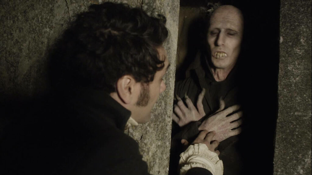 Gothic What We Do In The Shadows Wallpaper: Eerie Petyr Design