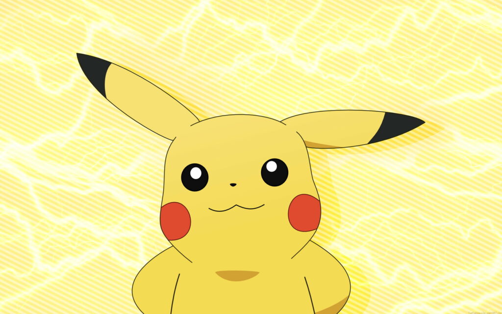 Electrify Your Screen: Pikachu's Stunning Digital Wallpaper in High Definition