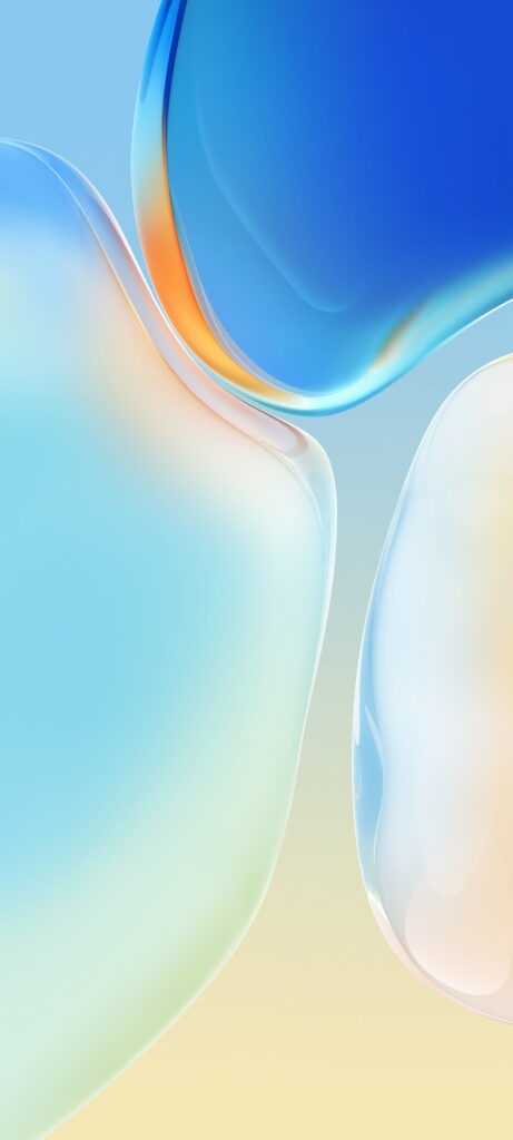 Vivo X70 Pro Wallpaper: Elegant Abstract Design in Pastel Colors