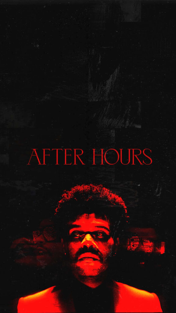 Vibrant Neon The Weeknd Wallpaper: After Hours Inspired Art