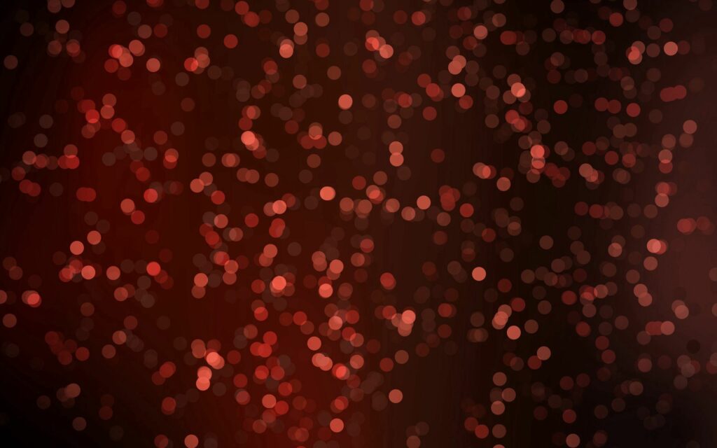 Elegant Abstract Wallpaper: Warm Red & Orange Bokeh Design