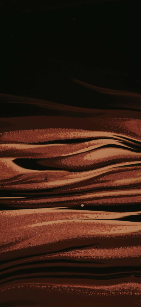 Abstract Brown Wave Wallpaper: Modern Design for All Devices