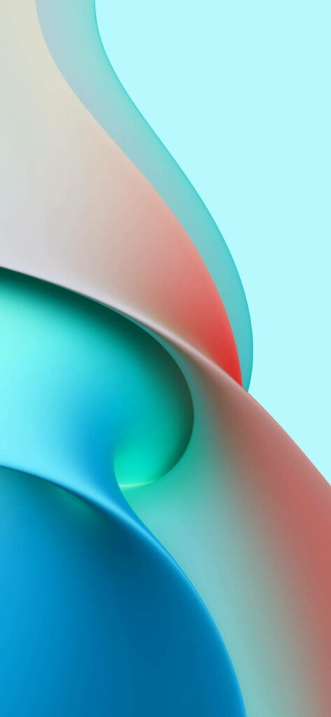 Elegant Abstract Wallpaper for Xiaomi Redmi Note 9: Soothing Gradients