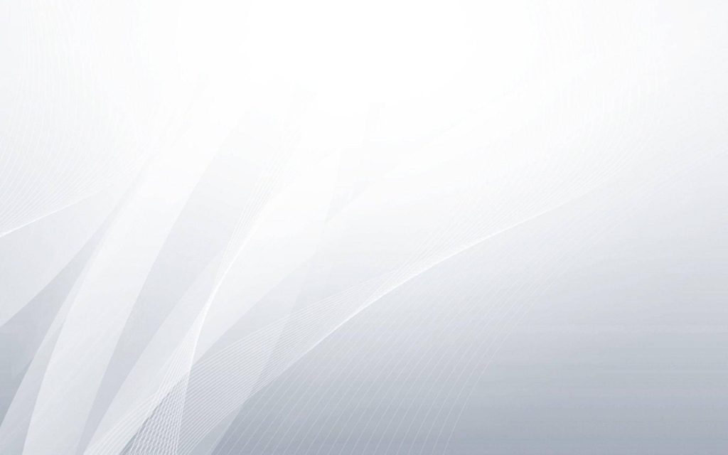 Minimalist abstract wallpaper with flowing white curves on light gray gradient for desktop background