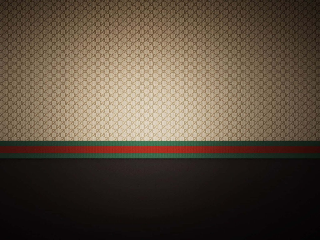 Luxurious Beige Designer Wallpaper with Bold Green & Red Stripes