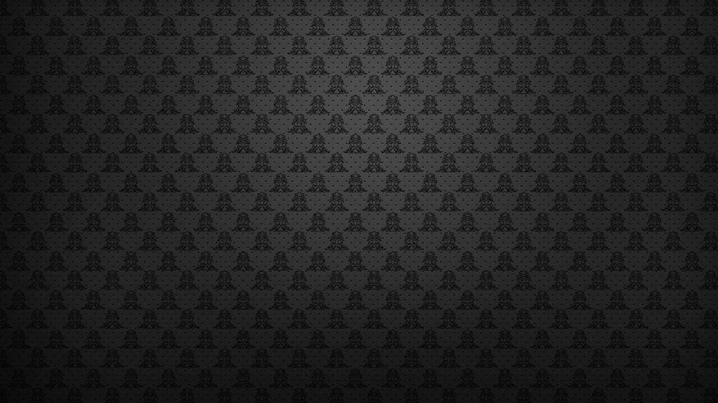 Elegant Black Texture Wallpaper with Minimalist Head Pattern Design