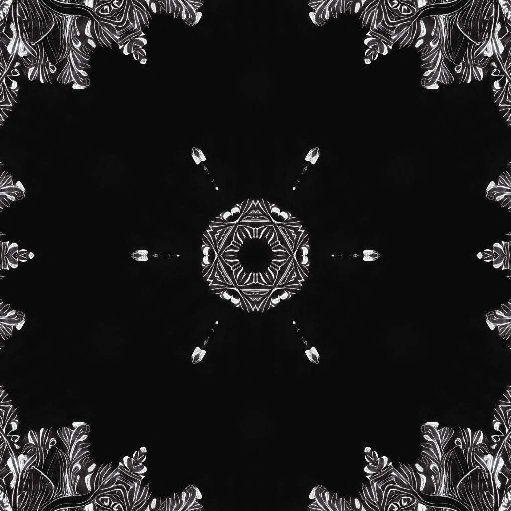 Elegant Black and White Abstract Wallpaper: Sophisticated Background Design