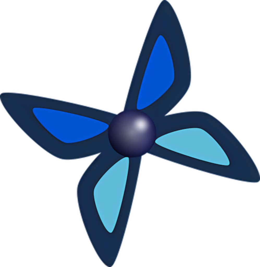 Elegant Abstract Blue Butterfly Graphic Wallpaper Background