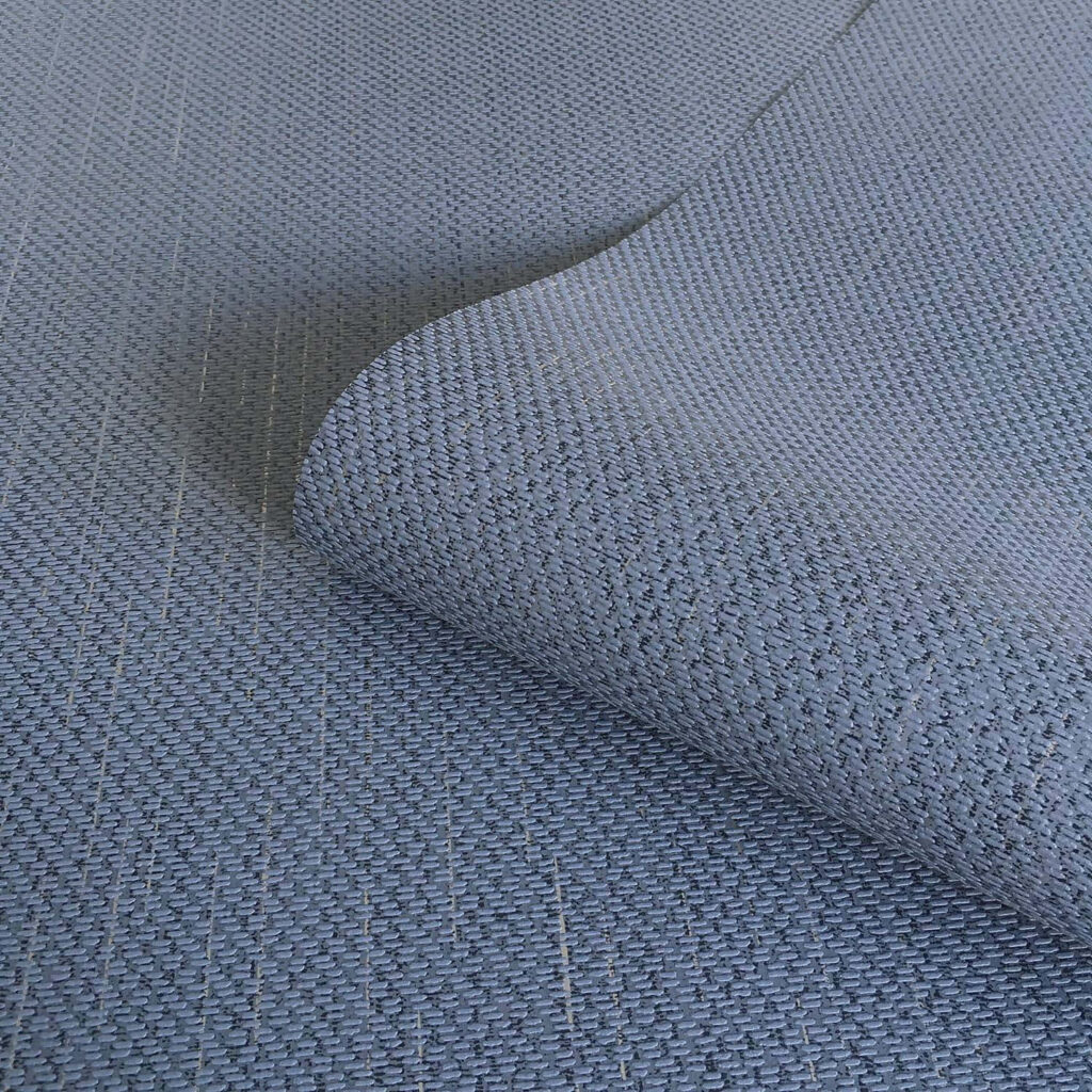 Elegant Blue Woven Fabric Texture Wallpaper - Stunning Background