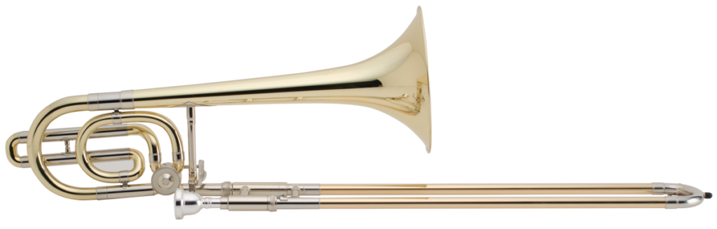 Elegant Brass Trombone PNG - High-Quality Wallpaper Background