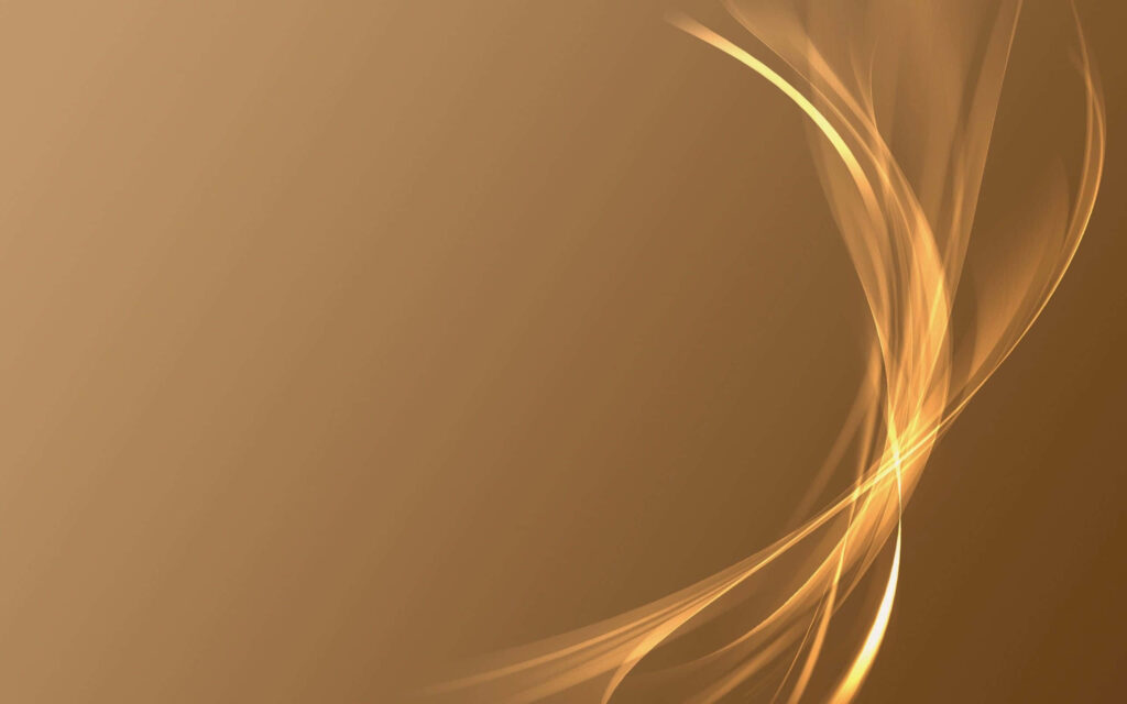 Elegant Brown Abstract Wallpaper with Smooth Flowing Lines Background