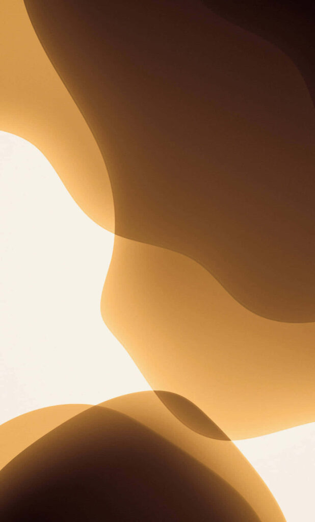 Elegant Brown Abstract Wallpaper with Soothing Wavy Design